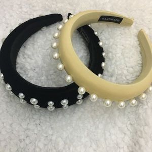 Padded hair bands (a pair)